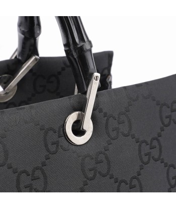 Black GG Bamboo Tote en ligne