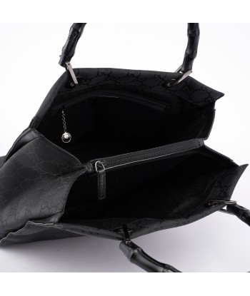 Black GG Bamboo Tote en ligne