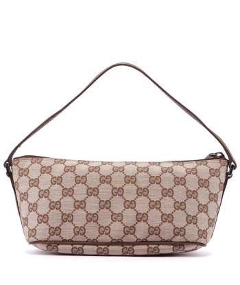 Beige Brown GG Boat Pochette Venez acheter