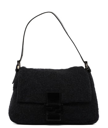 Navy Virgin Wool Mamma Bag Véritable concentré