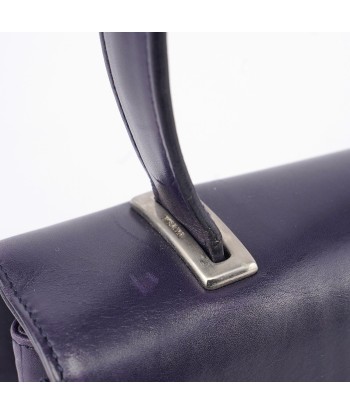 Purple Calfskin Top Handle Flap Bag sélection de produits