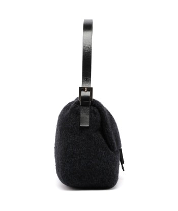 Navy Virgin Wool Mamma Bag Véritable concentré