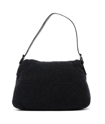 Navy Virgin Wool Mamma Bag Véritable concentré