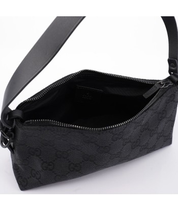 Black GG Mini Hobo Bag solde