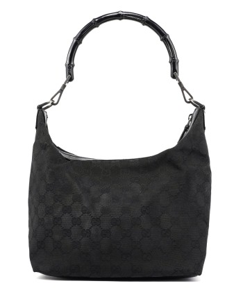 Black GG Bamboo Hobo Shoulder Bag Vous souhaitez 