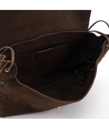 2001 Suede Heart Shoulder Bag destockage