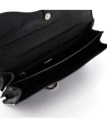 Black Leather Top Handle Bag acheter en ligne