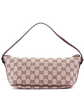 0391103 Beige Brown GG Boat Pochette france