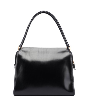 Black Vitello Chic Shoulder Bag ou a consommer sur place