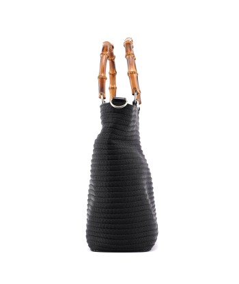 Black Quilted Bamboo Tote l'évolution des habitudes 