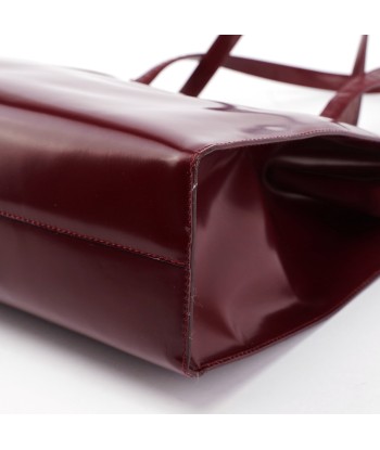 B7389 Burgundy Spazzolato Clutch Tote Bag Par le système avancé 