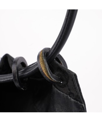 Black GG Drawstring Bag destockage