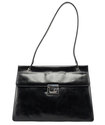 Black Silver Square G Shoulder Bag de l' environnement