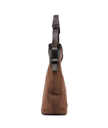 Brown Canvas GG Hobo Shoulder Bag est présent 