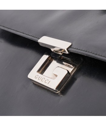 Black Silver Square G Shoulder Bag de l' environnement