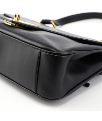 Black Calfskin Buckle Closure Bag Comment ça marche