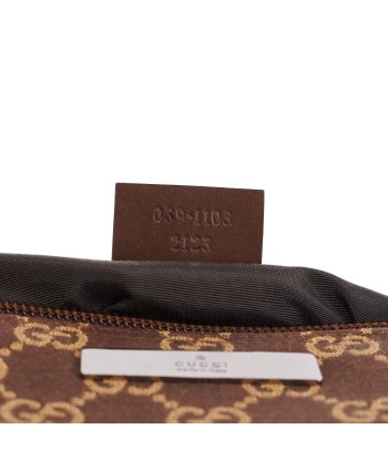 Brown GG Boat Pochette shop