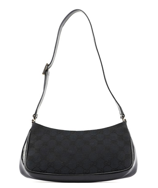 Black Canvas GG Patent Leather Shoulder Bag Comment ça marche