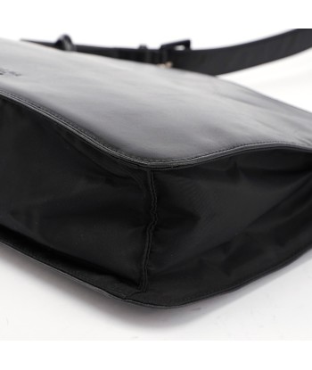 Black Vitello Tessuto Shoulder Bag prix