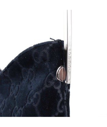 Fall 1997 Velvet Navy Monogram Bag 50% de réduction en Octobre 2024