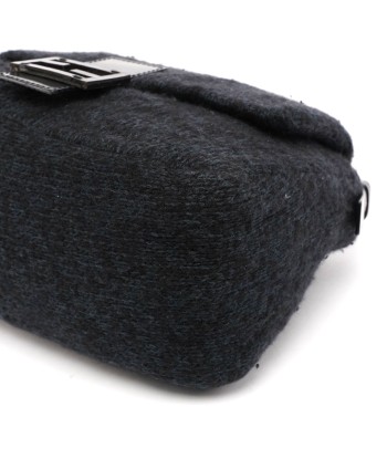 Navy Virgin Wool Mamma Bag Véritable concentré