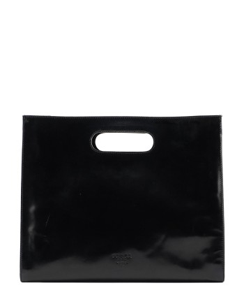 Black Spazzolato Handbag 2023