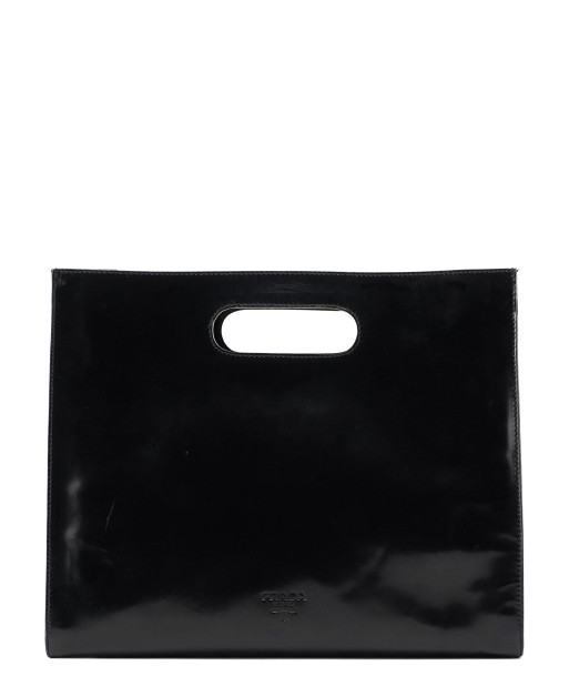 Black Spazzolato Handbag 2023