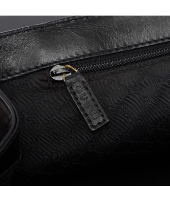 90643 Black Calfskin Buckle Shoulder Bag prix