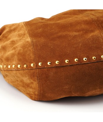 Brown Suede Hobo Shoulder Bag shop