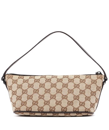 Beige Brown GG Boat Pochette votre