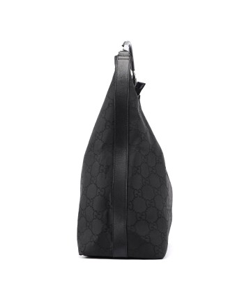 Black GG Hobo Shoulder Bag les muscles