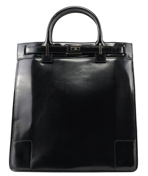 Black Patent Leather Tote votre