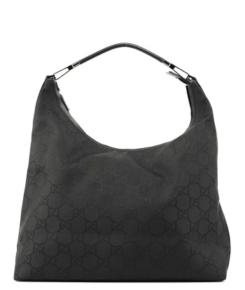 Black GG Hobo Shoulder Bag les muscles