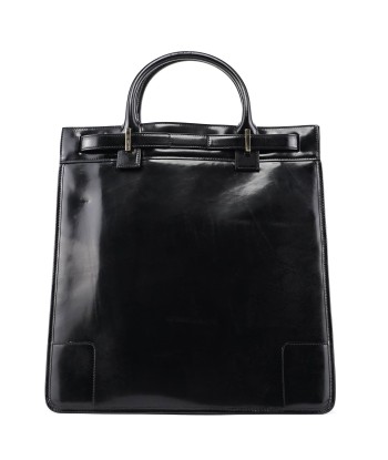 Black Patent Leather Tote votre