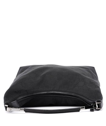 Black GG Hobo Shoulder Bag les muscles