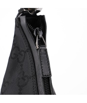 Black GG Hobo Shoulder Bag les muscles