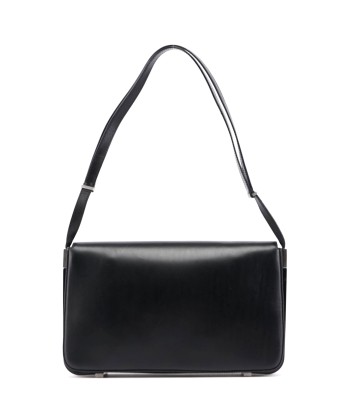 Black Calfskin Shoulder Bag en linge