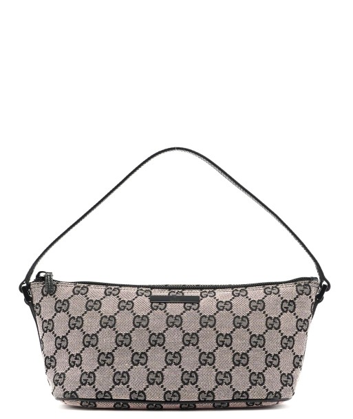 Beige Matte Black GG Boat Pochette En savoir plus