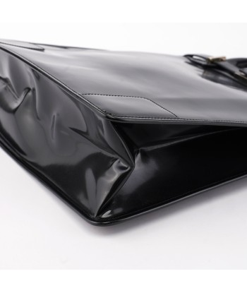 Black Patent Leather Tote votre