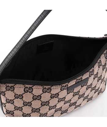 Beige Matte Black GG Boat Pochette En savoir plus