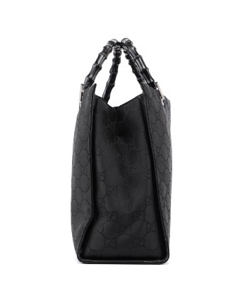 Black GG Bamboo Tote une grave pollution 