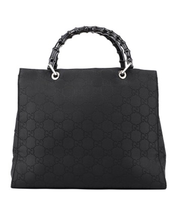 Black GG Bamboo Tote une grave pollution 