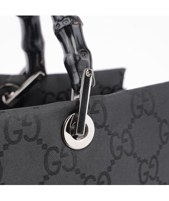 Black GG Bamboo Tote une grave pollution 