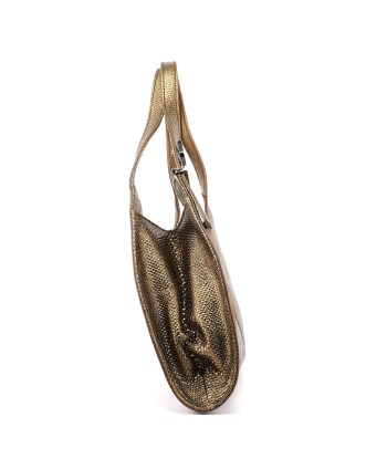 Gold Lizard Embossed Shoulder Bag l'évolution des habitudes 