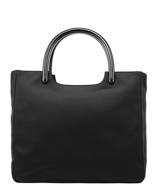 Black Raso Plastic Tote JUSQU'A -70%! 