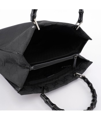 Black GG Bamboo Tote une grave pollution 