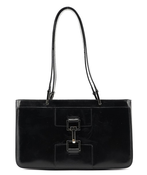 Black Patent Leather Jackie Tote des créatures d'habitude