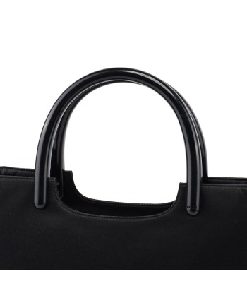 Black Raso Plastic Tote JUSQU'A -70%! 